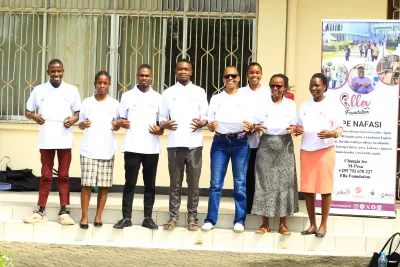 Ella Foundation team posing together