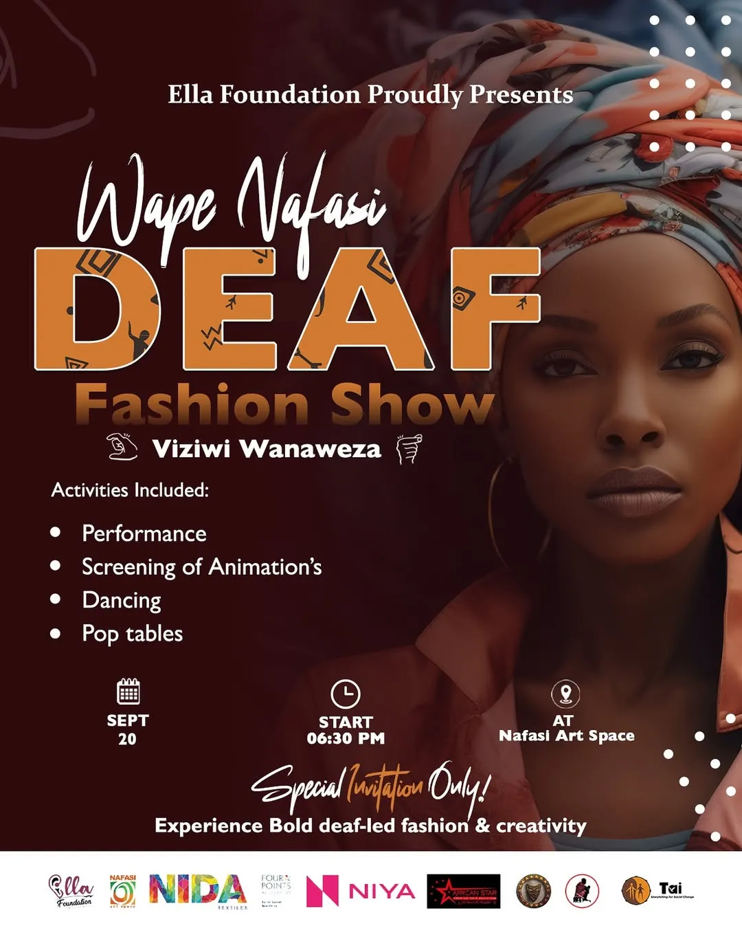 Wape Nafasi: Empowering Deaf Youth Through Fashion