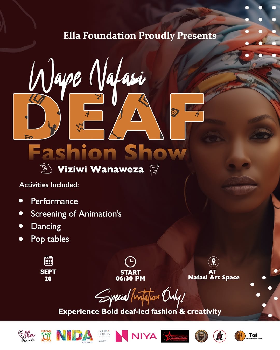 Wape Nafasi: Empowering Deaf Youth Through Fashion